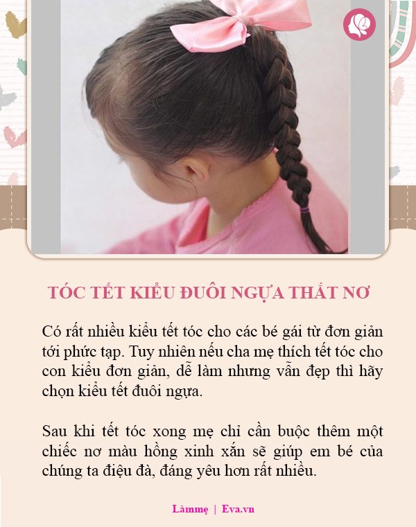 8 kiểu tóc cho bé gái đi chúc Tết ai cũng khen - 2