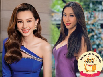 Hoa hậu Thuỳ Tiên bật mí mẹo diện màu tím Very Peri không bị sến trong ngày đầu năm Dần
