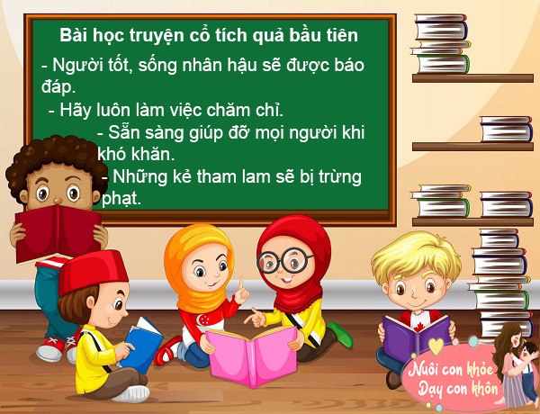 Truyện cổ tích: Quả bầu tiên - 7