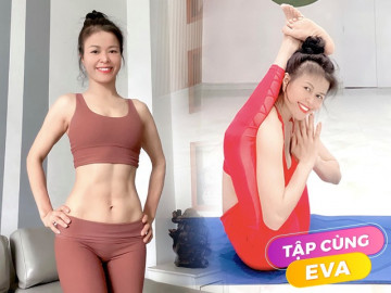 Mùng 1 đừng sợ bánh chưng thịt mỡ, gỡ gạc ngay với bài tập yoga ngắn để bụng bớt béo