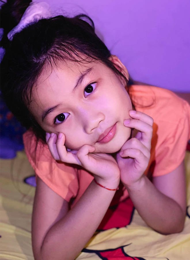Con gái Ốc Thanh Vân 9 tuổi lớn nhận không ra, trang điểm, mặc yếm như thiếu nữ - 9
