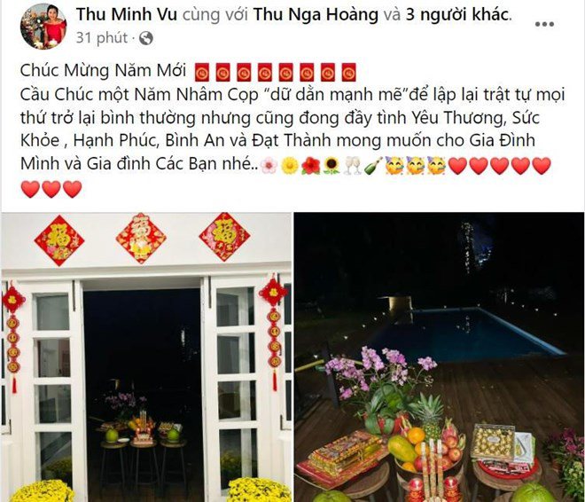 Tết của sao: Hồ Ngọc Hà đón giao thừa ấm áp bên Kim Lý, Võ Hạ Trâm “bị hành” - 6