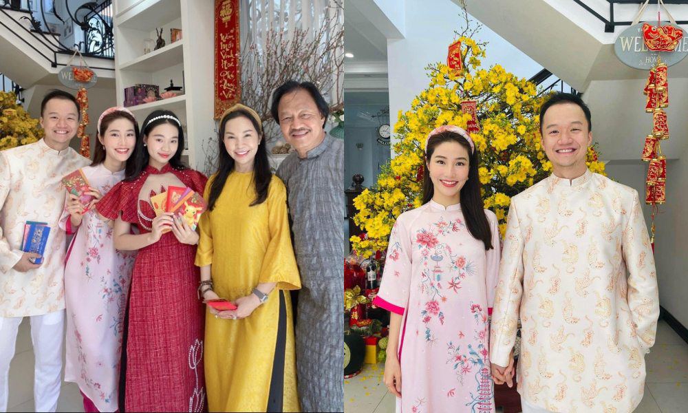 Diễm My 9X đến chúc Tết nhà bạn trai ngày đầu Xuân. Qua những hình ảnh được đăng tải, có thể thấy mối quan hệ giữa nữ diễn viên và gia đình bạn trai rất tốt. Chi tiết này cũng khiến người hâm mộ nóng lòng chờ tới ngày cặp đôi tổ chức đám cưới.