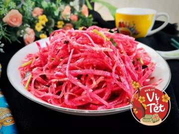 Là củ nhưng vitamin C cực cao, đem làm kiểu này được món ngon chống ngán ngày Tết