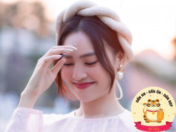 Nàng Xuân mùng 3 gọi tên Lan Ngọc, cười nhẹ nhàng nhận ngay mưa lời khen