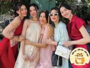 Làm đẹp - Thuỳ Tiên dạo phố đầu năm cùng hội bạn thân hoa hậu, trang điểm sương sương vẫn đẹp rạng ngời