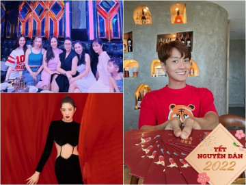 Những hình ảnh đón Tết vui tươi của dàn sao Running Man Vietnam