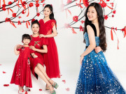 Thời trang - Hoa khôi nhí Cần Thơ xúng xính xiêm y lộng lẫy, khoe sắc bên ái nữ "bà Trùm Hoa hậu"