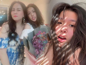 Con gái Phượng Chanel khoe mặt mộc hứng nắng