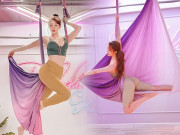 Làm đẹp - Quỳnh Nga treo mình trên không trung khoe eo 56cm, CĐM bắt gặp vết kì lạ dưới nách