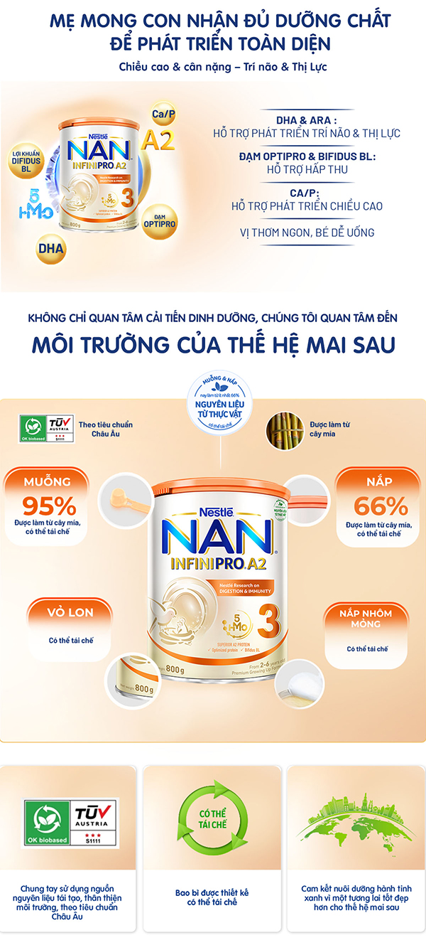 Nestlé Việt Nam ra mắt siêu phẩm dinh dưỡng NAN INFINIPRO A2 - 3