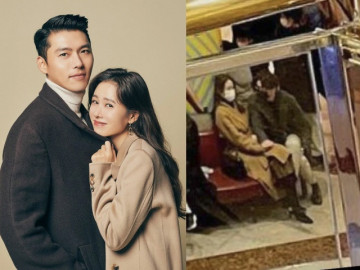 Ngôi sao 24/7: Son Ye Jin và Hyun Bin bị chụp trộm đang nắm tay nhau đi xem nhạc kịch