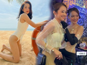 Làm đẹp - Em dâu hotgirl của Minh Hằng có nhan sắc rực rỡ, body đỉnh cao chẳng kém chị chồng