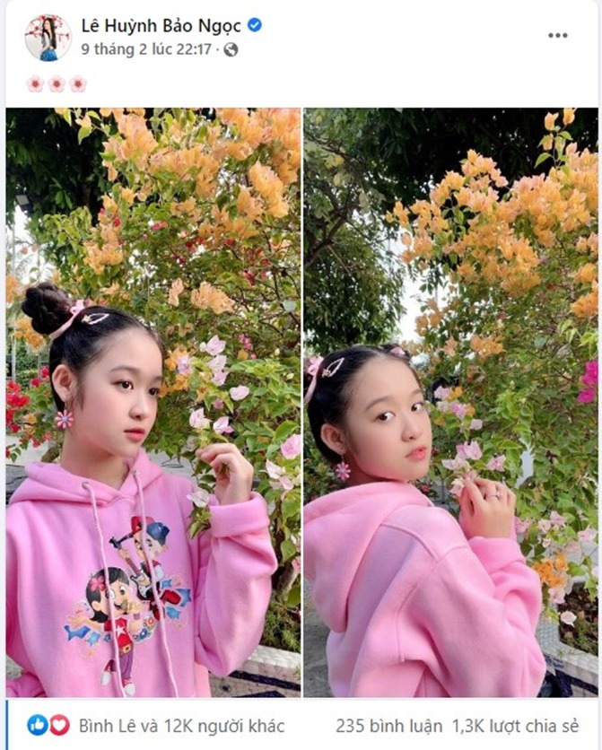 Lê Huỳnh Bảo Ngọc sở hữu vóc dáng trưởng thành dù mới 12 tuổi - 2sao