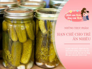 Làm mẹ - 7 loại thực phẩm làm giảm chỉ số thông minh của trẻ, muốn con tài giỏi hãy ăn ít hơn