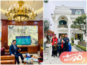 Nhà đẹp - Nghệ sĩ Quang Tèo khoe cận cảnh biệt thự mới xây, mới sơn xong đã toát ra vẻ đắt tiền