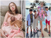Làm mẹ - Cảnh làm mẹ đơn thân của Á hậu Diễm Châu sau khi bỏ tiền mua giống Tây sinh con lai