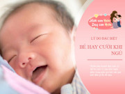 Làm mẹ - Giải mã nụ cười trẻ sơ sinh khi ngủ, có phải do bà mụ dạy hay lý do khác?