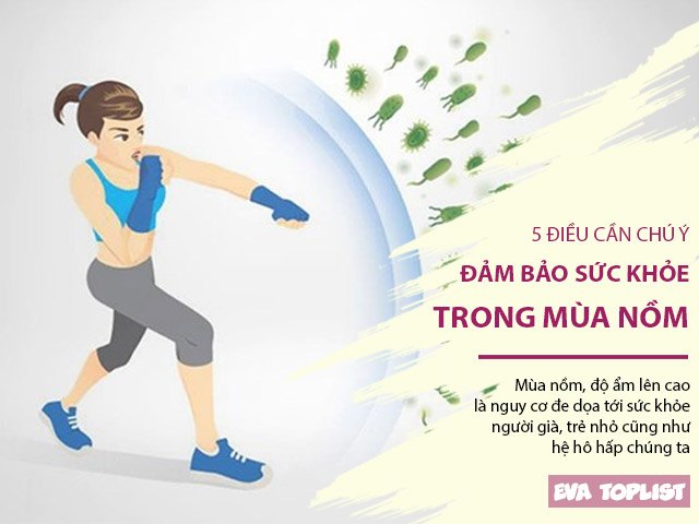 5 điều chú ý trong mùa nồm để đảm bảo sức khỏe gia đình