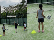 Yêu con - Tăng Thanh Hà khoe con trai con gái lớn phổng phao, ái nữ chân dài, vóc dáng hệt mẹ