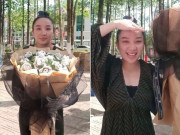 Bà bầu - Đang bầu lớn, bà xã "thánh livestream" Lê Dương Bảo Lâm vẫn chăm chỉ đứng đường bán hoa