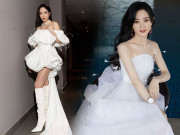 Thời trang - "Cộp mác" Triệu Lệ Dĩnh ăn diện hao hao, Diệu Nhi thua nhẹ vì món đồ cắt chân ngắn cũn