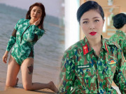 Làm đẹp - MC có nhiều hình xăm khủng nhất VTV thả dáng với áo tắm, ai cũng đứng hình với đường cong