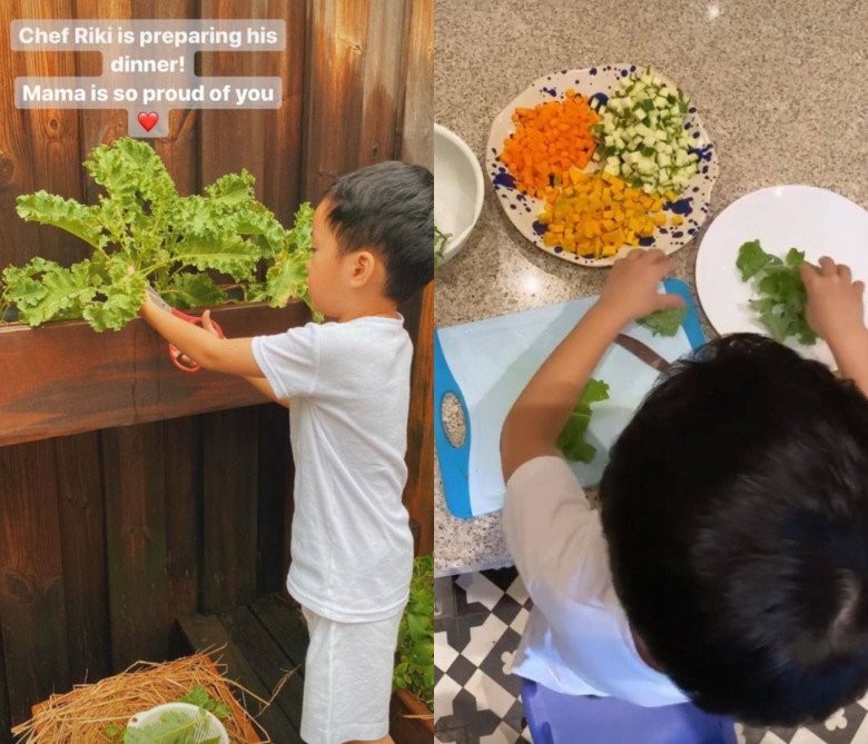 Tăng Thanh Hà khoe con trai con gái lớn phổng phao, ái nữ chân dài, vóc dáng hệt mẹ - 12