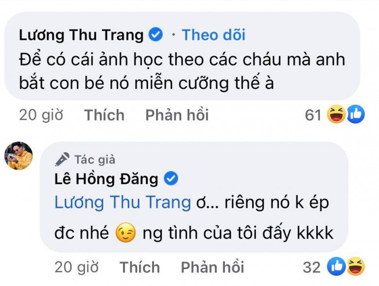 Hồng Đăng được con gái chạm môi nhân Valentine, mỹ nhân VTV lên tiếng bố miễn cưỡng con sống ảo - 4