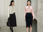 Thời trang - 7 cách diện chân váy đen giúp nàng công sở ghi điểm thanh lịch