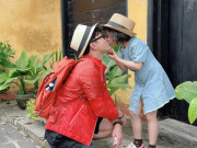 Làm mẹ - Hồng Đăng được con gái chạm môi nhân Valentine, mỹ nhân VTV lên tiếng bố miễn cưỡng con sống ảo