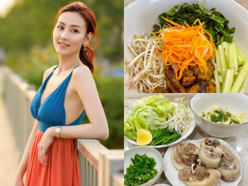 Sau 7 năm lấy chồng, Ngân Khánh bây giờ đẹp - đảm, hiếm hoi khoe món học của mẹ chồng