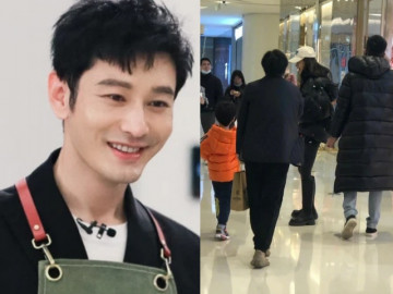 Huỳnh Hiểu Minh vừa dính tin ở bên người mới, Angelababy lập tức lộ diện cùng con trai