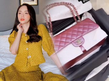 Hương Giang khoe món quà đắt đỏ bạn tặng
