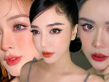 Học cách trang điểm mắt như Bích Phương và Trương Quỳnh Anh