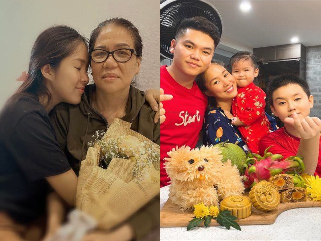 Lê Phương thay người bố vừa mất làm điều xúc động cho mẹ chồng