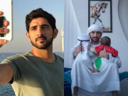 Tin tức - Thái tử điển trai nhất Dubai khoe 2 con sinh đôi, danh tính người vợ gây tò mò