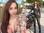 Thời trang - Không váy áo trễ nải, Quỳnh Nga diện đồ da kín đáo vẫn gợi cảm không kém