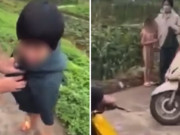 Tin tức - Xót xa bé gái trần truồng, co ro bên đường giữa trời lạnh, người mẹ thách tung video lên mạng