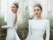 Thời trang - Chưa có chú rể, Lương Thuỳ Linh vẫn lộng lẫy diện áo cưới  6000 USD