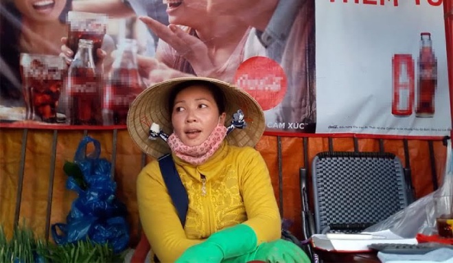 Chị Tuyền vợ anh Mười.