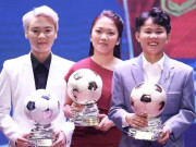 Thời trang - CĐM "cưng xỉu" với style nhận giải đối lập sân cỏ của 3 cô gái sáng nhất Quả Bóng Vàng