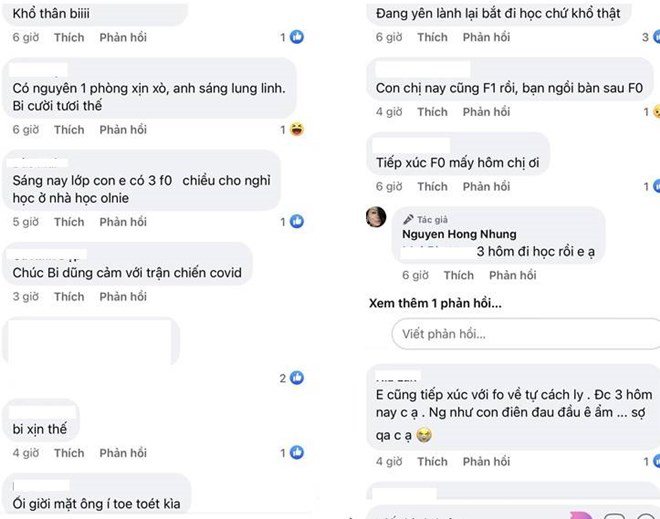 Nhiều người gửi lời chúc tới Bi Béo nhà Xuân Bắc.