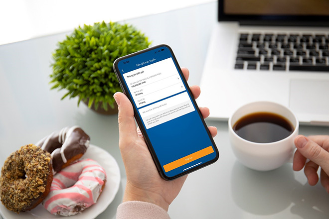  Bạn có thể mở sổ tiết kiệm chỉ với vài thao tác trên điện thoại.