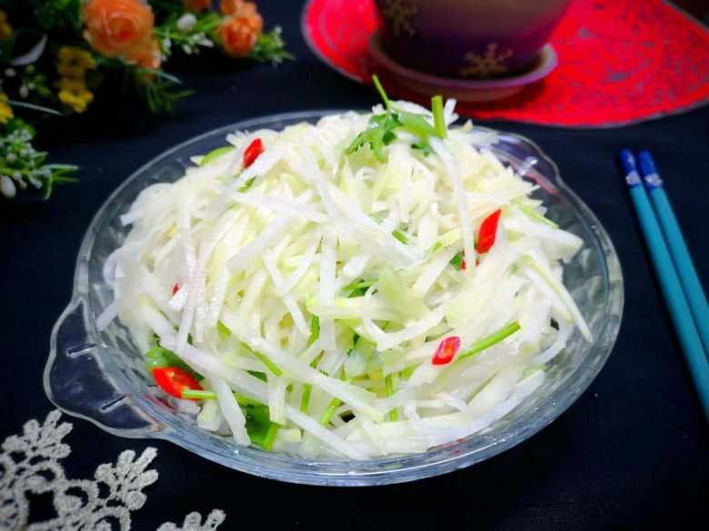 Đừng chỉ nấu canh, củ này đem bóp chua ngọt còn giòn hơn dưa chuột, ngon hơn củ đậu - 8