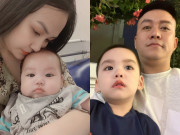 Giải trí - Con út Tuấn Hưng sở hữu đôi mắt không giống 2 anh chị lớn