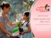 Làm mẹ - 6 cách khen con tốt hơn vạn lần câu kinh điển "Con giỏi lắm!”