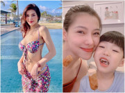 Làm mẹ - Bạn gái Mạnh Trường trong “Chạy trốn thanh xuân”: Từng vướng nhiều thị phi giờ viên mãn bên chồng con