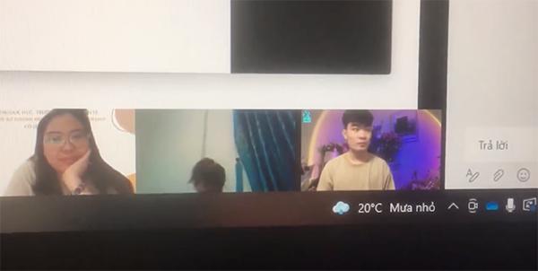 Nam sinh amp;#34;khoeamp;#34; người yêu trong giờ học online, danh tính của cô nàng khiến lớp amp;#34;ngã ngửaamp;#34; - 1
