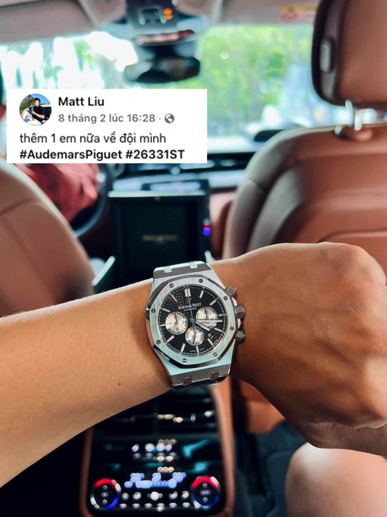 Hương Giang comeback chưa lâu, Matt Liu liên tục tậu đồng hồ, giá trị bằng mấy chiếc Hermes cộng lại - 3